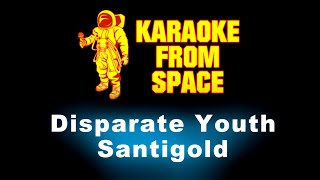 Santigold • Disparate Youth  Karaoke • Instrumental • Lyrics [upl. by Rodmann899]