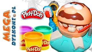 Play Doh Dentysta • Ból zębów • openbox amp bajki amp kreatywne zabawki [upl. by Chloras801]