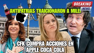 💣 CFK MÁS MILLONARIA  PIPARO AHORA CONTRA MILEI LEY DE BASES EMPIEZA DE CERO [upl. by Gaw447]