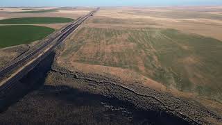 Ritzville Washington farmlands [upl. by Aihsei890]