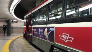 TTC STREETCARS at Union Station 4K [upl. by Bowers419]