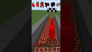 Magma vs minecraft mobs minecraft short [upl. by Nicki704]