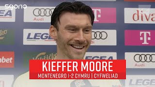 Kieffer Moore  Montenegro 12 Cymru  Nations League [upl. by Ferwerda]