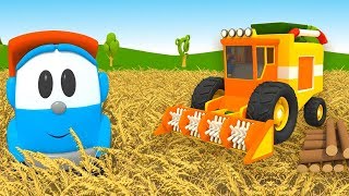 Cartoni animati Camioncino Leo Junior e i lavori in campagna Compilation 15 minuti [upl. by Connell]