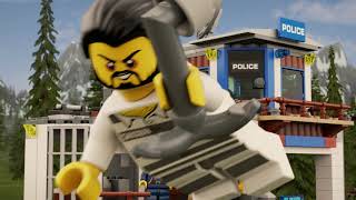 LEGO City  A Mountain Jailbreak  Hero Role Play [upl. by Evita]