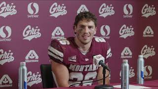 Griz Football vs Morehead State Postgame Press Conference  91424 [upl. by Matuag]