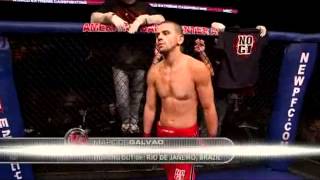 damacio page vs marcos galvao KO [upl. by Eiznekcam]