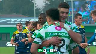 🎥​ Highlights 9° Round United Rugby Championship 20232024  Benetton Rugby 36 vs Zebre Parma 14 [upl. by Anitap]