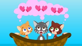 Three Little Kittens  Nursery Rhymes For Kids  Videos For Toddlers by Kids Abc Tv [upl. by Iveel]