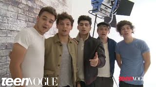 One Directions Teen Vogue Photoshoot  Teen Vogue [upl. by Nreval]