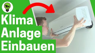 Klimaanlage Einbauen ✅ TOP ANLEITUNG Wie Vorgefülltes Split Klimagerät Selber Richtig Installieren [upl. by Neelik]