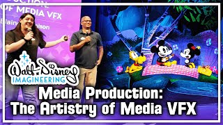 Media Production The Artistry of Media VFX at Walt Disney Imagineering [upl. by Nebra]