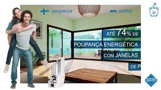 Poupar energia com as janelas de PVC da VEKA [upl. by Milman]