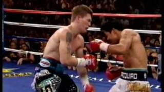 Manny Pacquiao Knockout Hit Real POWER The Stuff [upl. by Notserp]