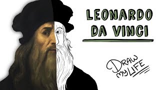 LEONARDO DA VINCI  Draw My Life [upl. by Nikolaus623]