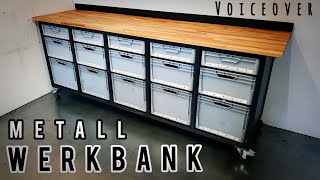 Werkbank aus Metall bauen Audio [upl. by Annaear]