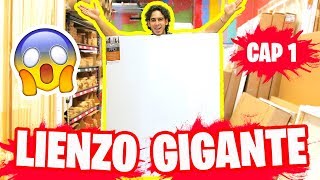 CUADRO GIGANTE  Compro todo lo que necesito para pintar en grande  HaroldArtist [upl. by Nikolaos]