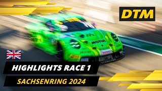 BEST OF RACE 1  DTM 2024 Highlights  Sachsenring [upl. by Miguela]