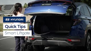 Quick Tips Smart Liftgate  Hyundai [upl. by Oap]