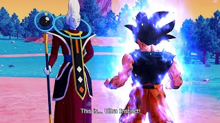 Dragon Ball Z Kakarot  Goku Ultra Instinct New Goku amp Whis Story Mod Battles [upl. by Yerfdog316]