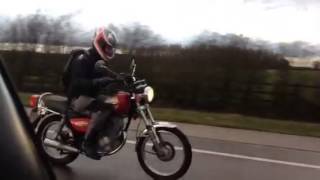 Suzuki GN 125 on the road [upl. by Anhcar479]