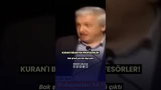 Kuranı Bilmeyen Profesörler Var Kuransız Müslümanlar Prof Dr Mehmet OKUYAN [upl. by Noramac]