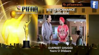 Best Comedian  Punjabi International Film Academy Awards  PIFAA [upl. by Heim]