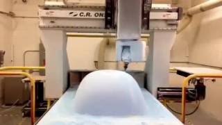 Composite Mold Making  5 Axis Router [upl. by Clay]