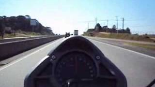 SUZUKI GSXR 750 Vs HORNET 600 BR 116 [upl. by Petracca]