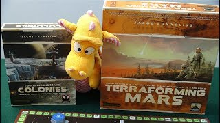 Terraforming Mars Colonies  Solo Playthrough  Poseidon [upl. by Sunny]