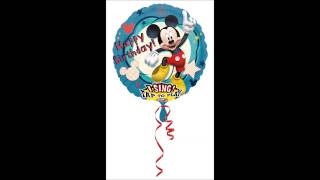 Ballon Mickey Mouse chantant [upl. by Platus505]