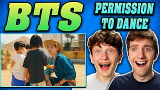 BTS  Permission to Dance MV REACTION [upl. by Nagear]