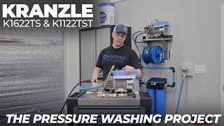 The Pressure Washing Project E21  Testing The Kranzle K1622TS amp K1122 TST [upl. by Nairadas]