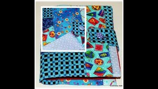 Nadelheft  Nadelbuch Crazy Patchwork nähen für Anfänger [upl. by Eyk414]