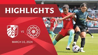 Highlights  Kansas City Current vs Portland Thorns FC  March 16 2024 [upl. by Crichton]