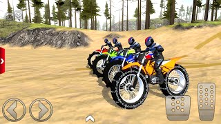 EXTREME BIKE RACING GAME Dirt Motorcycle Race Game  3D Bike Games for Android IOS [upl. by Lenahtan]