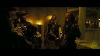 Pirates of the Caribbean Tortuga fight scene 4K video [upl. by Tennek]