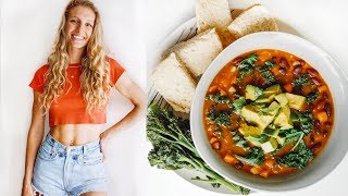 WHAT I ATE TODAY  10 MIN MEAL RECIPE vegan [upl. by Hael434]