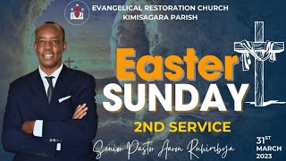 EASTER SUNDAY 2nd SERVICE 31032024 WITH Senior Pastor Aaron RUHIMBYA [upl. by Kurth]