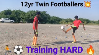 ✨🏃Young Footballers Practice HARD💥 skills soccer football shortvideo sports games training [upl. by Madai]