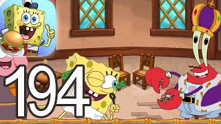 SpongeBob Krusty Cook Off  King Neptunes Vomitorium Level 21  30 Gameplay Video 194 iOS Android [upl. by Helena]