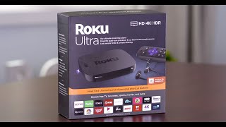 How to set up Roku Ultra amp Roku Ultra LT  Model 46704662 [upl. by Aitnahc]