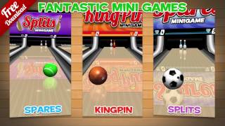 Wii Have Fun 34 Bowling Game 3 [upl. by Akinot654]