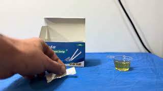 Areta Cotinine Test Strip Nicotine Test Review [upl. by Ecinaj]