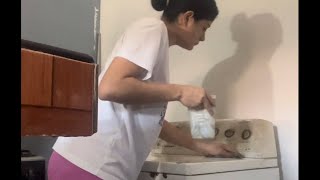 Como limpiar mi lavadora del cochambre  utilizar estos tres productos ⬇️🧴🧽clean suscribete [upl. by Eenalem]