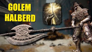 Golem Halberd  Elden Ring [upl. by Enilrad117]