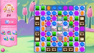 Candy Crush Saga LEVEL 4211 NO BOOSTERS new version🔄✅ [upl. by Ahseniuq]