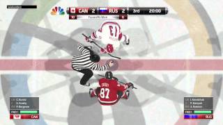 NHL 15 CZ  Let´s play  Playoff  Mistrovství světa  05  finále  Kanada vs Rusko [upl. by Procter535]