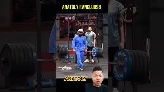 Use Fake Weights in Gym ANATOLY Prank 😱Anatolyfitnessgymgymworkoutprank funny [upl. by Farr]