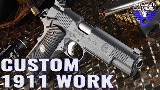 The Custom 1911 Bench Inside Wilson Combat with Ken Hackathorn  Ep 6 [upl. by Anirahtak473]